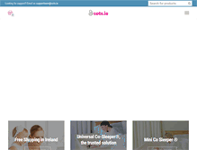 Tablet Screenshot of cots.ie